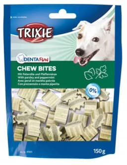 Trixie Przysmak dla psa Denta Fun Chew Bites, z pietruszką i miętą 150 g