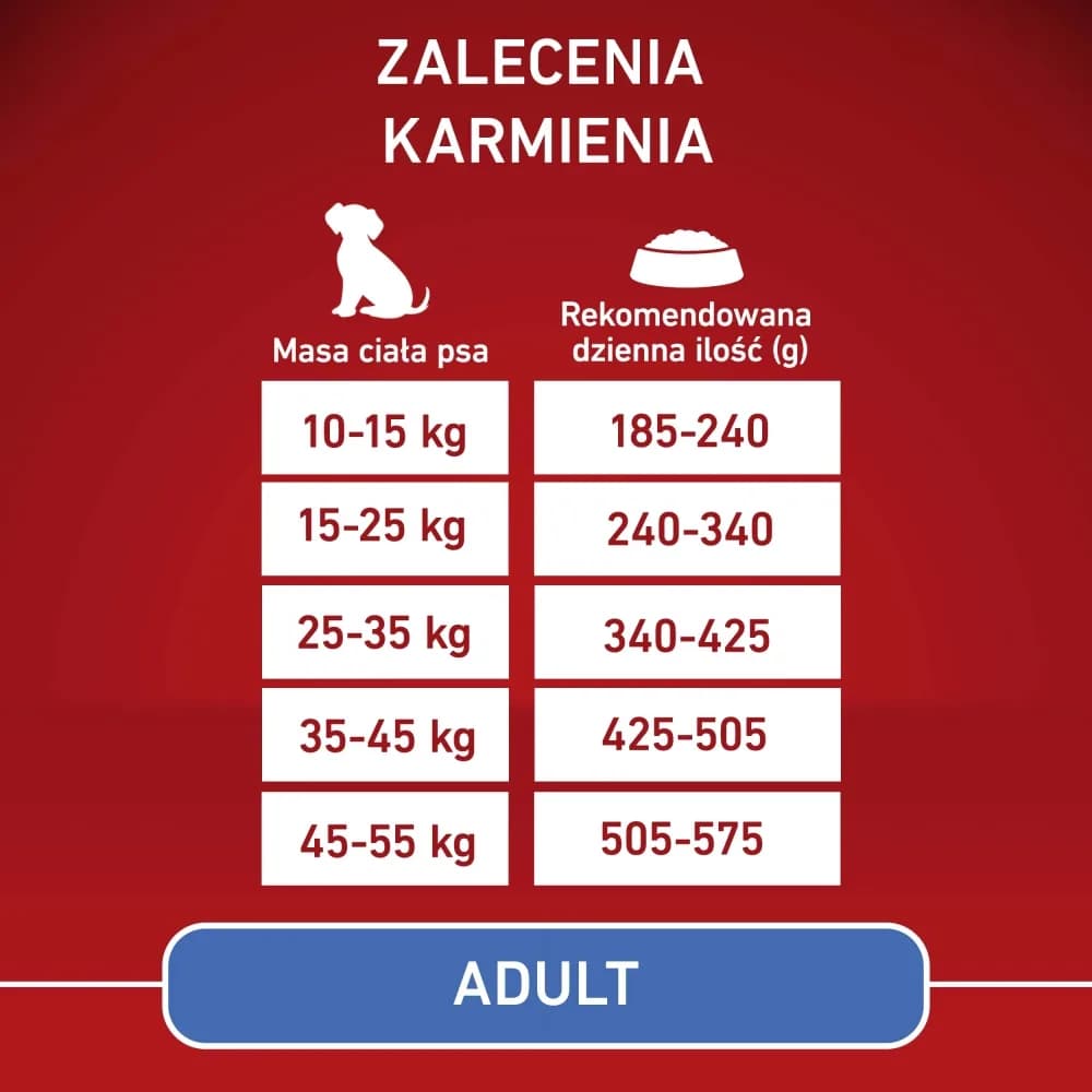 Purina ONE Adult Medium/Maxi Karma dla dorosłych psów bogata w wołowinę z ryżem – 12 kg