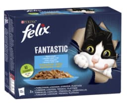Felix Fantastic Saszetki dla kota Ryba 12 × 85 g