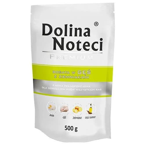 Dolina Noteci Premium saszetka bogata w gęś z ziemniakami dla psa