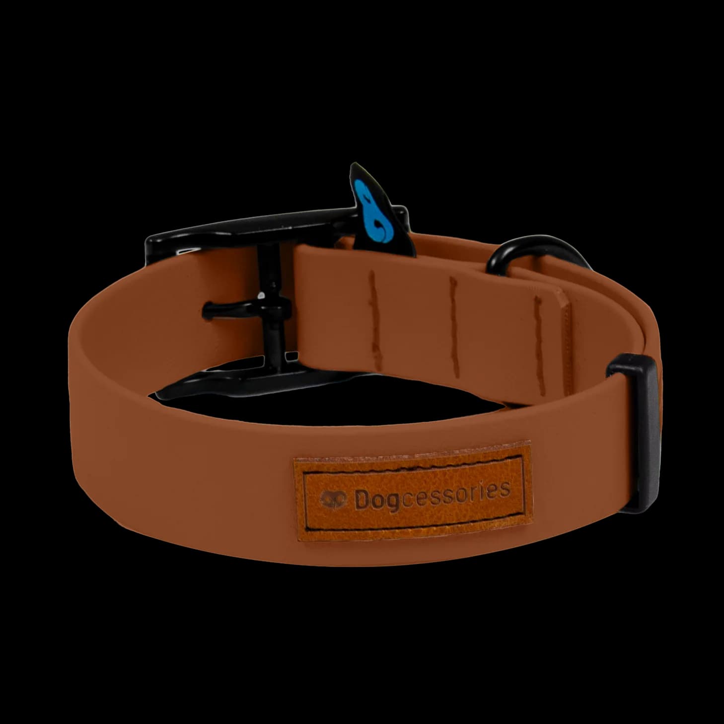 Dogcessories Biothane obroża – błękitny, XS