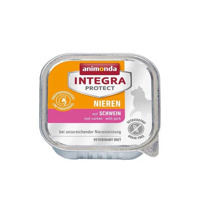 Animonda Integra Protect Nieren karma mokra dla dorosłych kotów wieprzowina 100 g