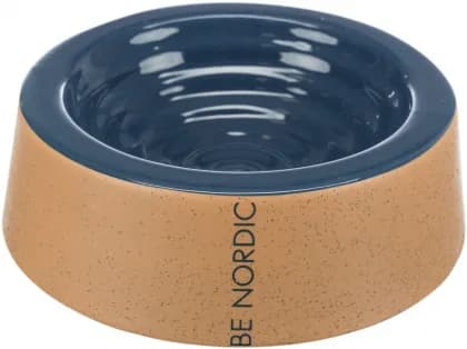 Trixie Be Nordic ceramiczna miska dla psa ciemnoniebieska/beżowy 0,8 l