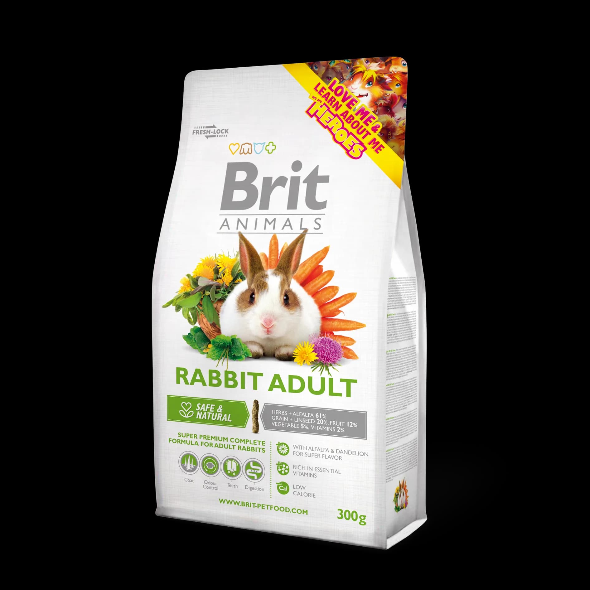 Brit Animals Complete Rabbit Adult granulat zbożowy dla królika – 3 kg