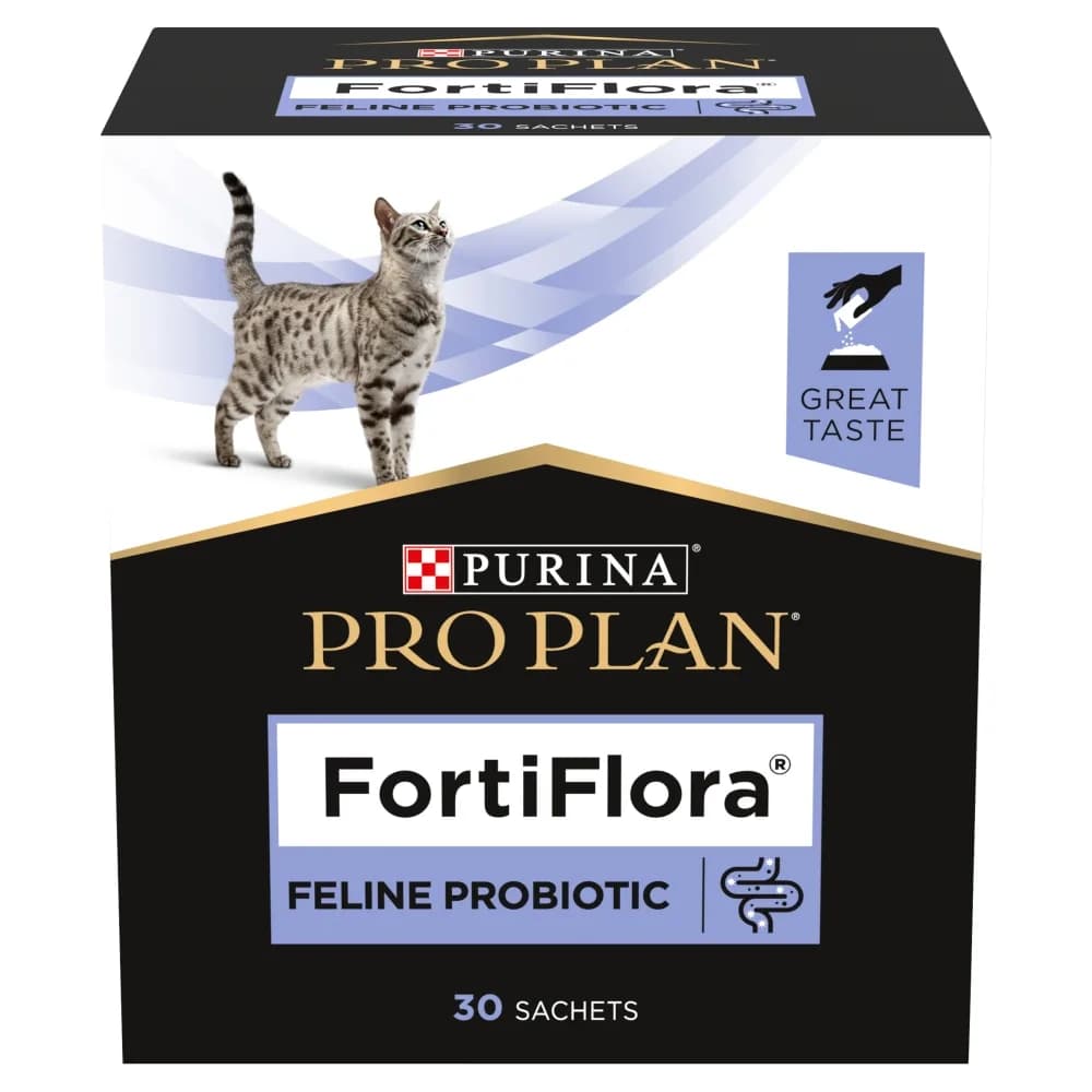 PRO PLAN Veterinary Diets FortiFlora Probiotic Complement Suplement uzupełniający dla kotów – 7 g