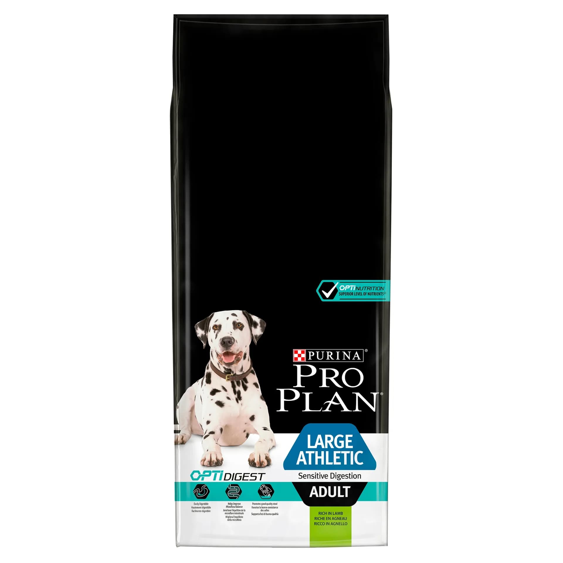 PRO PLAN Purina Large Athletic Adult Sensitive Digestion Opti Digest Jagnięcina 14 kg