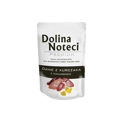 Dolina Noteci Premium małe Rasy Danie z kurczakiem i Makaronem dla psa 100 g