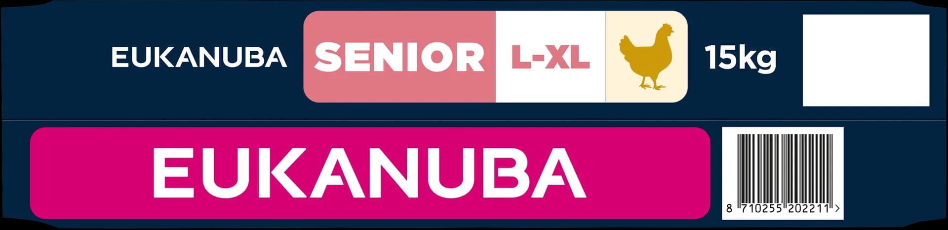 Eukanuba Life Care Senior Large Breed karma sucha ze świeżym kurczakiem dla starszych psów dużych i olbrzymich ras – 15 kg