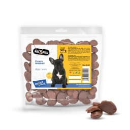 Hau&Miau Pausesnack przysmak dla psów chipsy wołowe 500 g