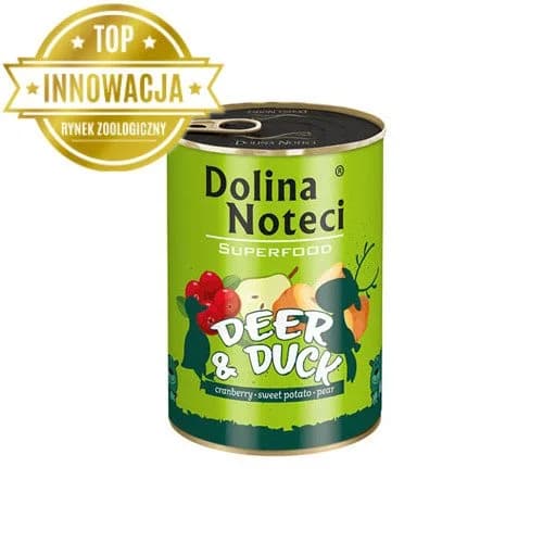 Dolina Noteci Superfood Jeleń i Kaczka dla psa