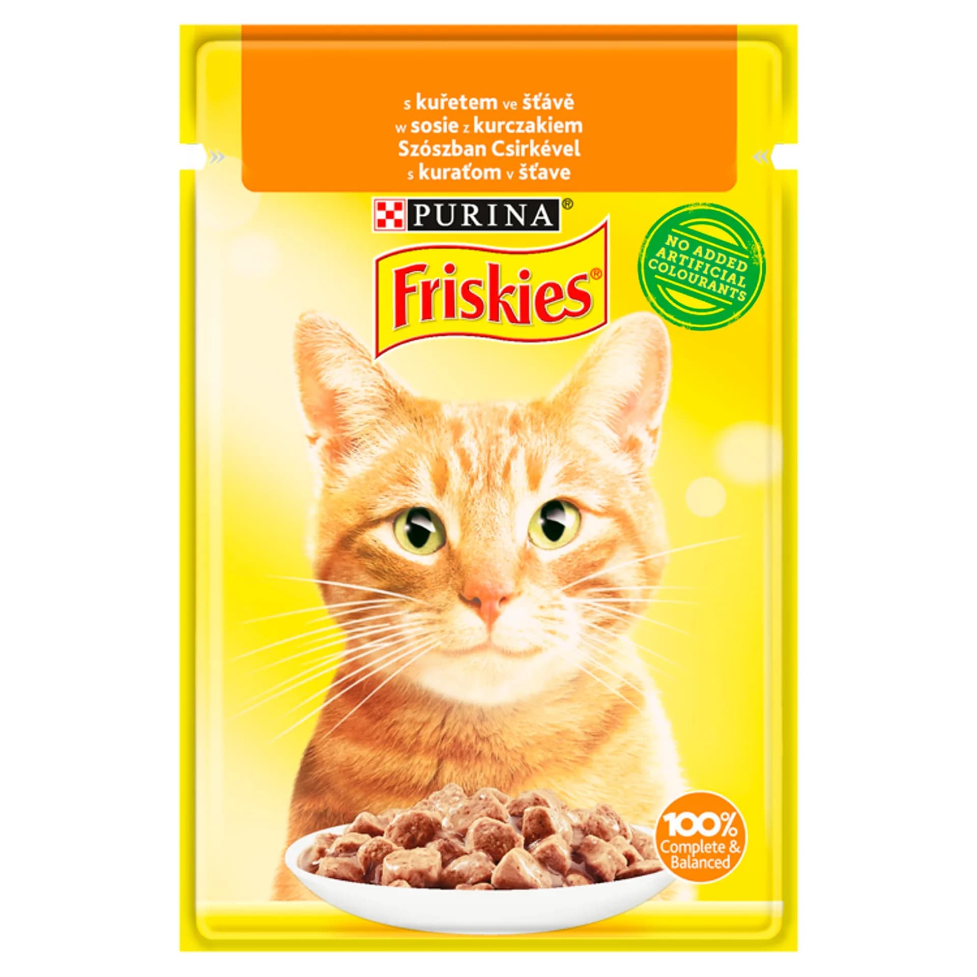Friskies Purina karma mokra dla kota z kurczakiem w sosie 85 g