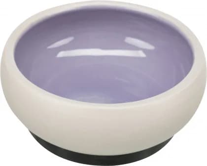 Trixie Miska dla kota ceramiczna /o z gumową podstawą – 0,6 l, ø 14 cm