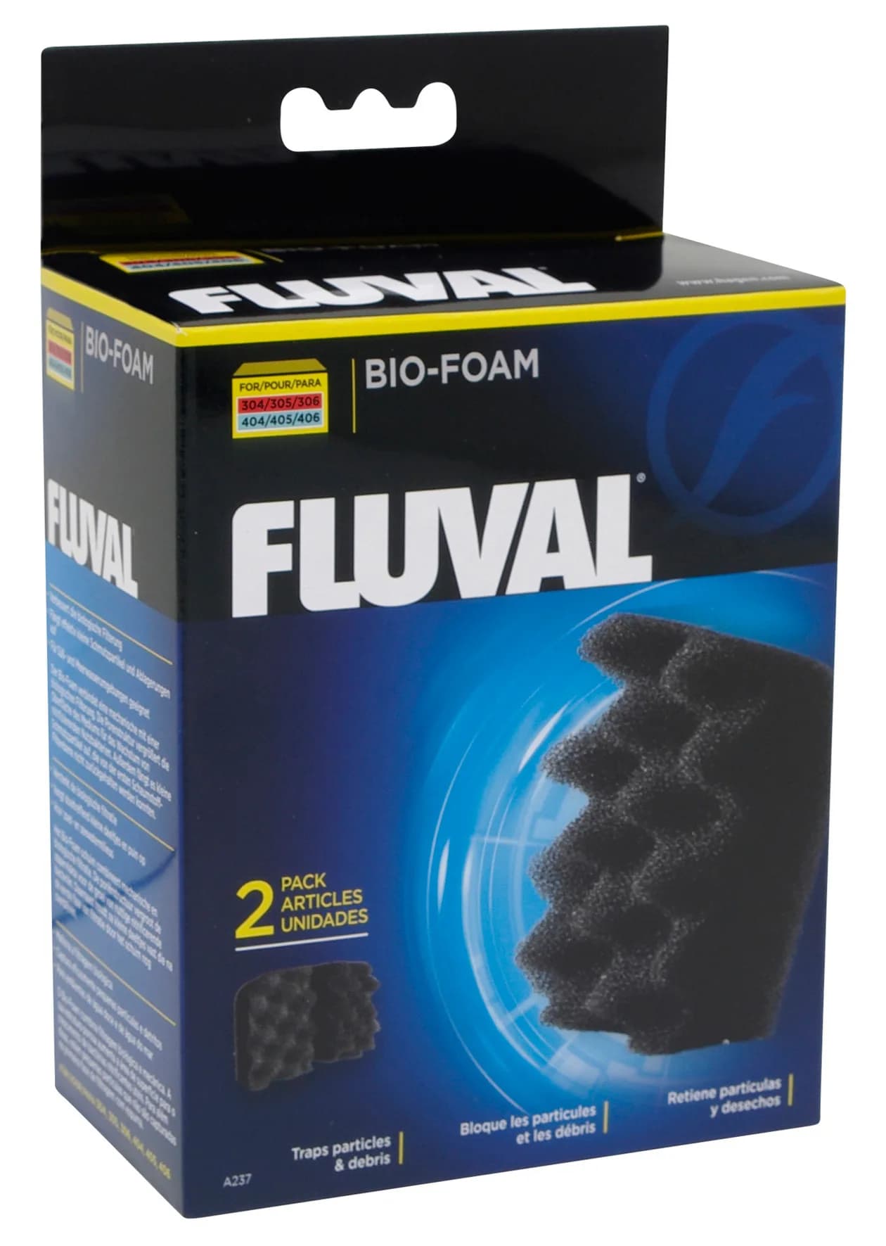 Fluval Wkład gąbkowy Bio-Foam do filtrów 304/05/06 i 404/05/06