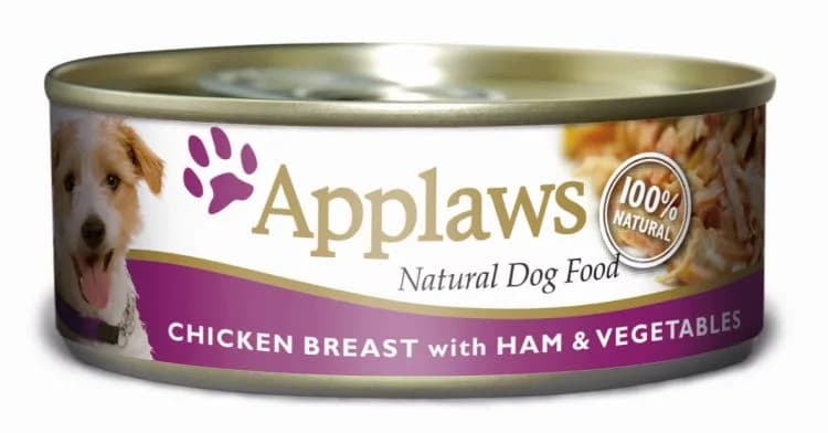 Applaws puszka Pies kurczak, Szynka, Warzywa 156 g