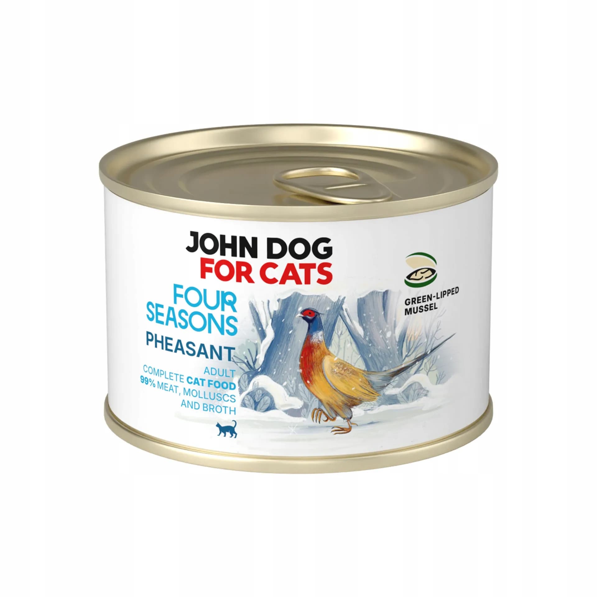 John Dog for Cats Karma mokra dla kota Bażant Four Seasons 185 g