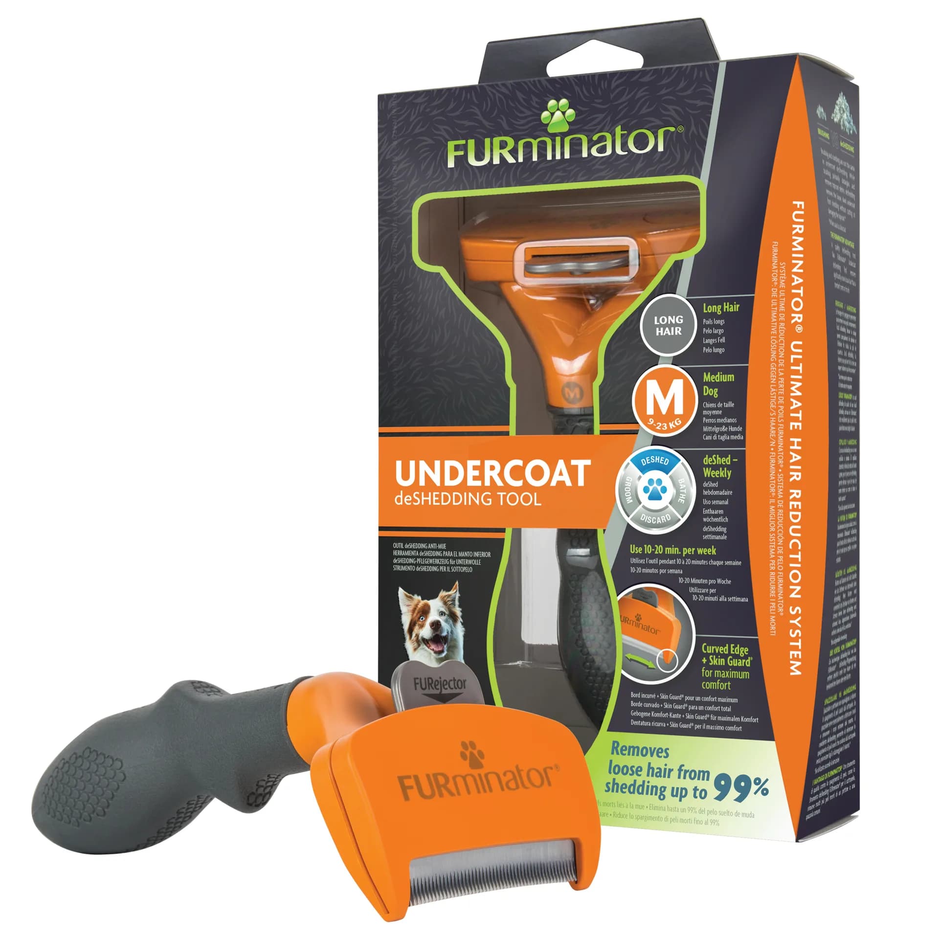 Furminator Dla psów długowłosych Small – Small