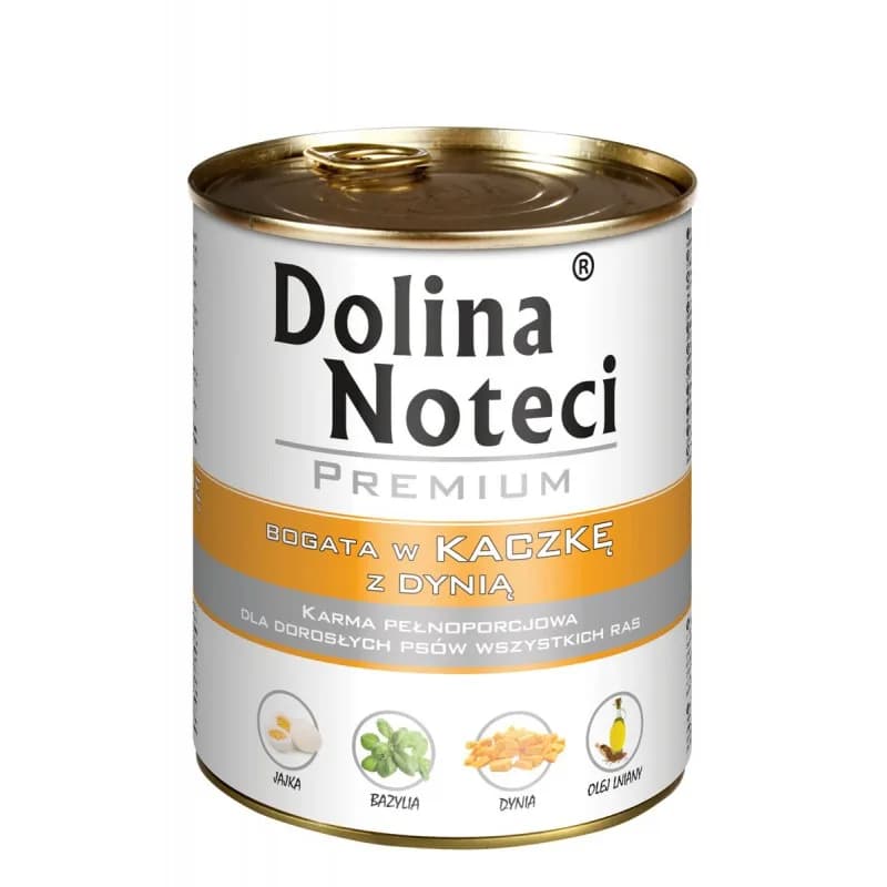 Dolina Noteci Premium bogata w kaczkę z dynią dla psa