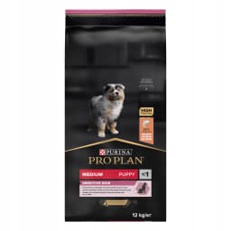 PRO PLAN Purina Medium Puppy Sensitive Skin Opti Derma Łosoś