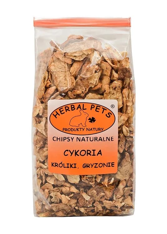 Herbal Pets Chipsy naturalne Cykoria przysmak 125 g