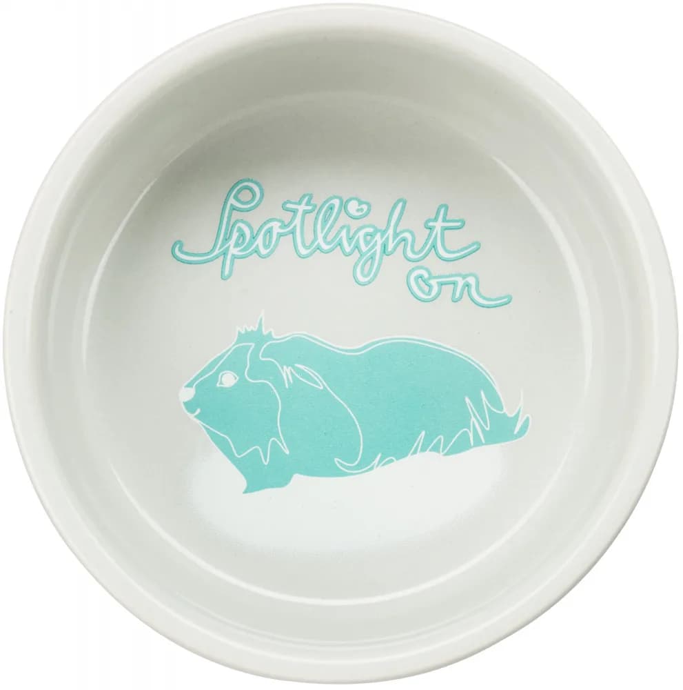 Trixie miska ceramiczna dla gryzoni dla świnki morskiej ø 11 cm 250 ml