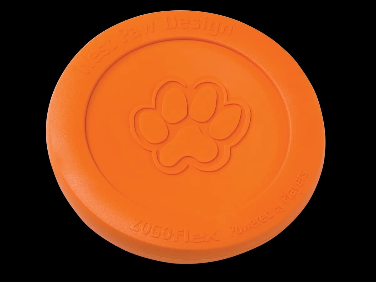 West Paw Zogoflex mały Dysk pomarańczowy 22 cm