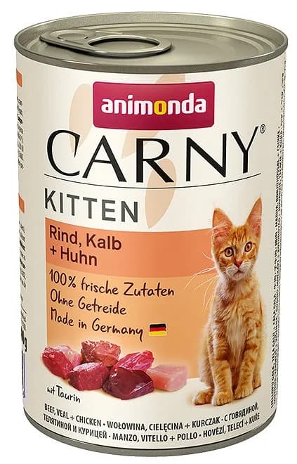 Animonda Carny puszka Kitten Wołowina cielęcina kura