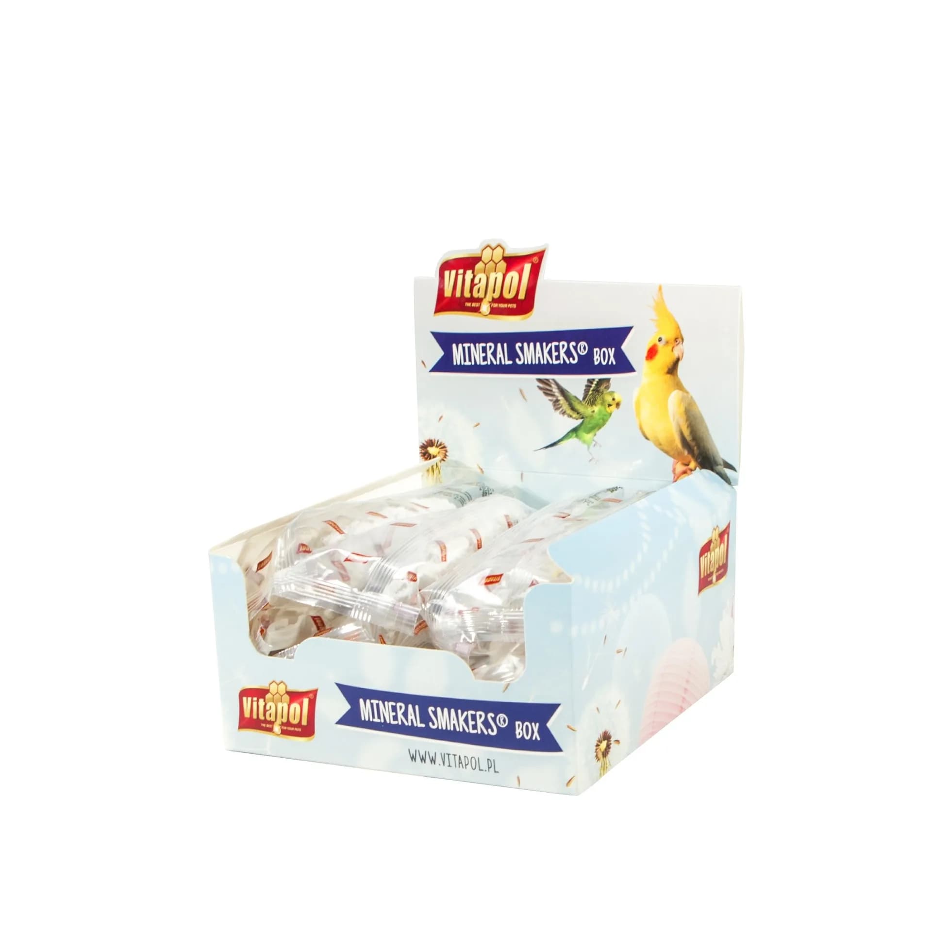 Vitapol Smakers Box wapienny dla ptaków