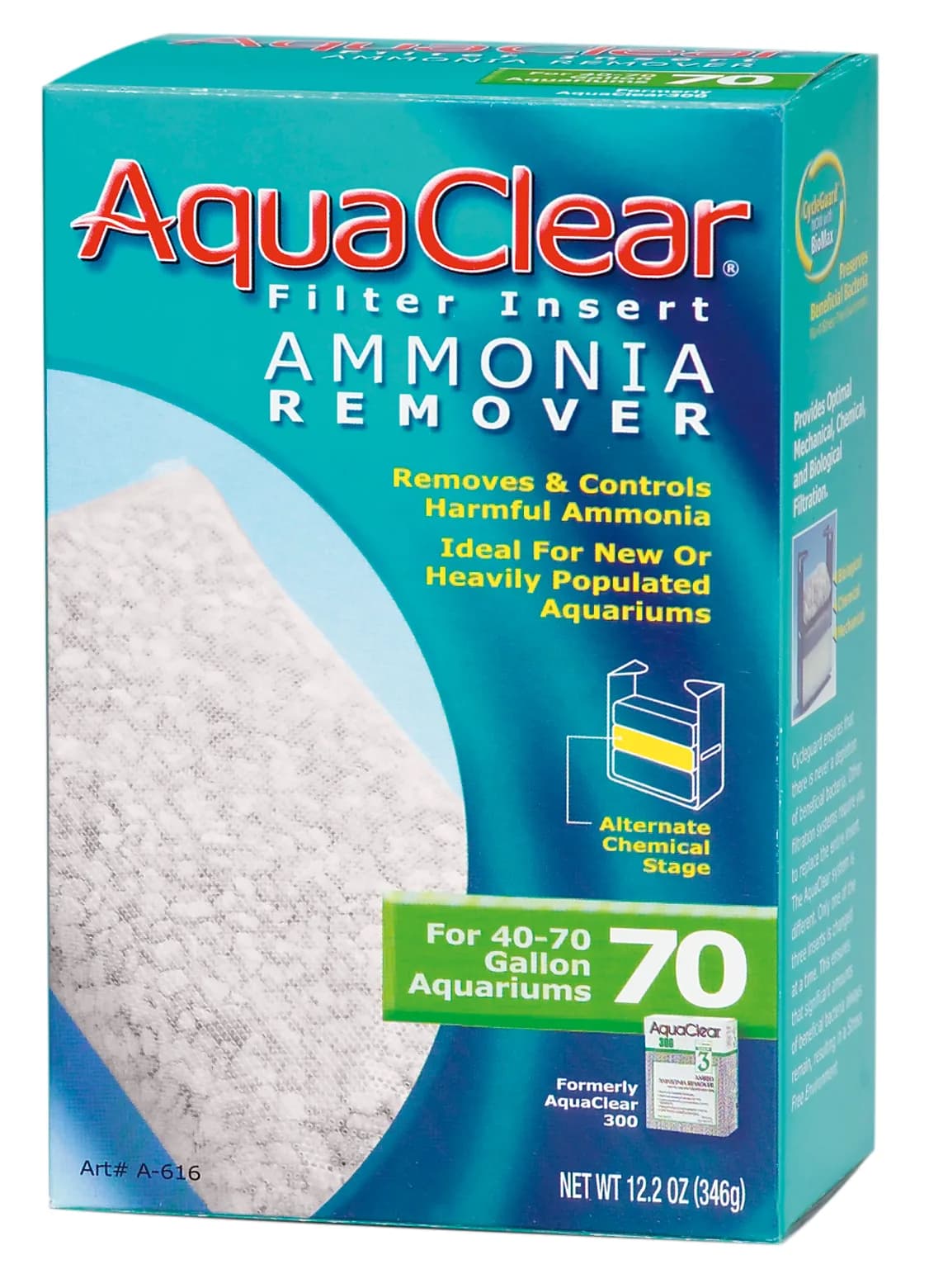 Hagen AquaClear Ammonia Remover wkład usuwający amoniak do filtra akwarium – AquaClear 70