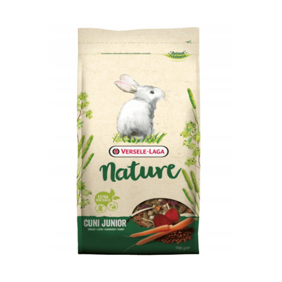Versele-Laga Nature Cuni Junior bezzbożowa karma dla młodych królików