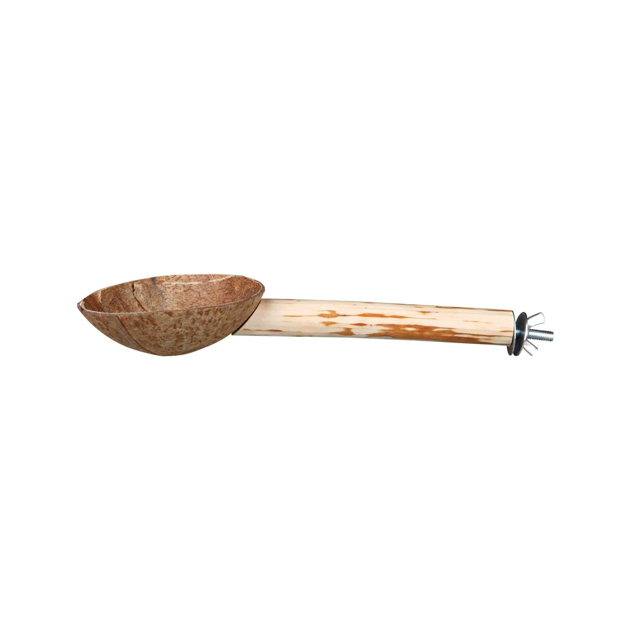 Trixie Grzęda bambusowa z miską 25 cm