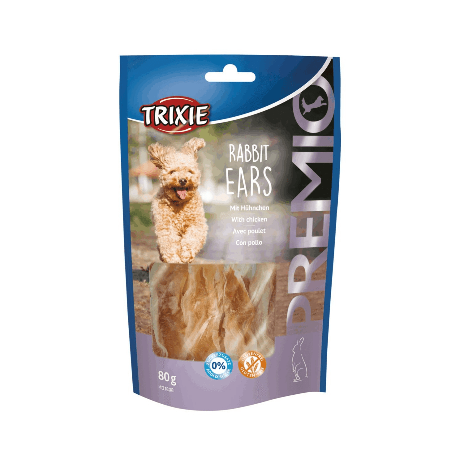 Trixie przysmak dla psa Premio Rabbit Ears królik 80 g