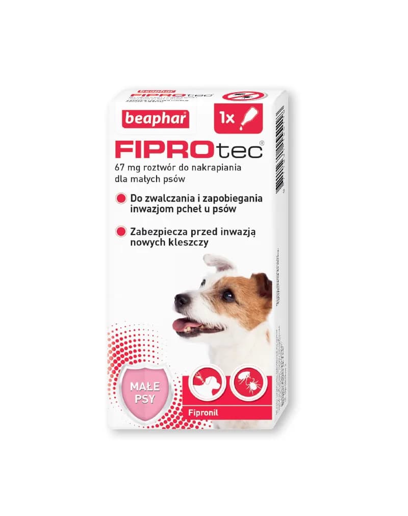 Beaphar FIPROtec środek przeciwko pasożytom mg