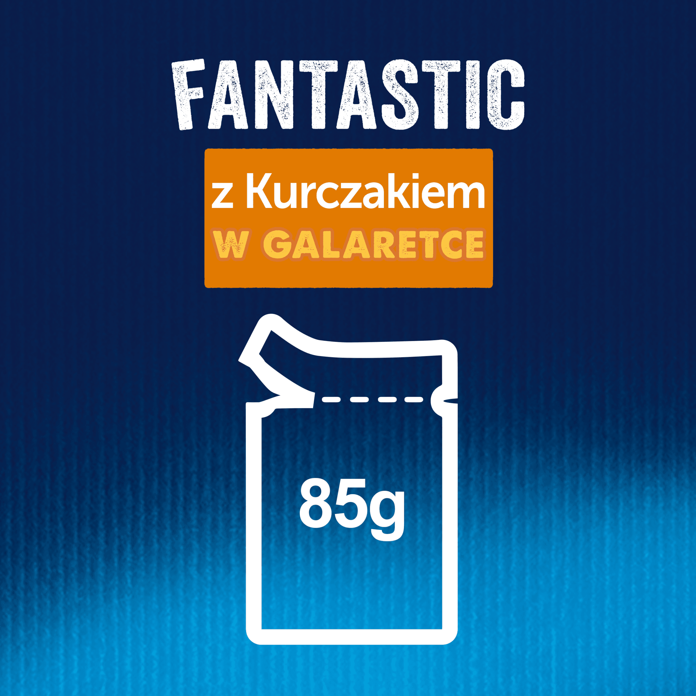 Felix Fantastic karma mokra z kurczakiem w galaretce dla dorosłych kotów 85 g