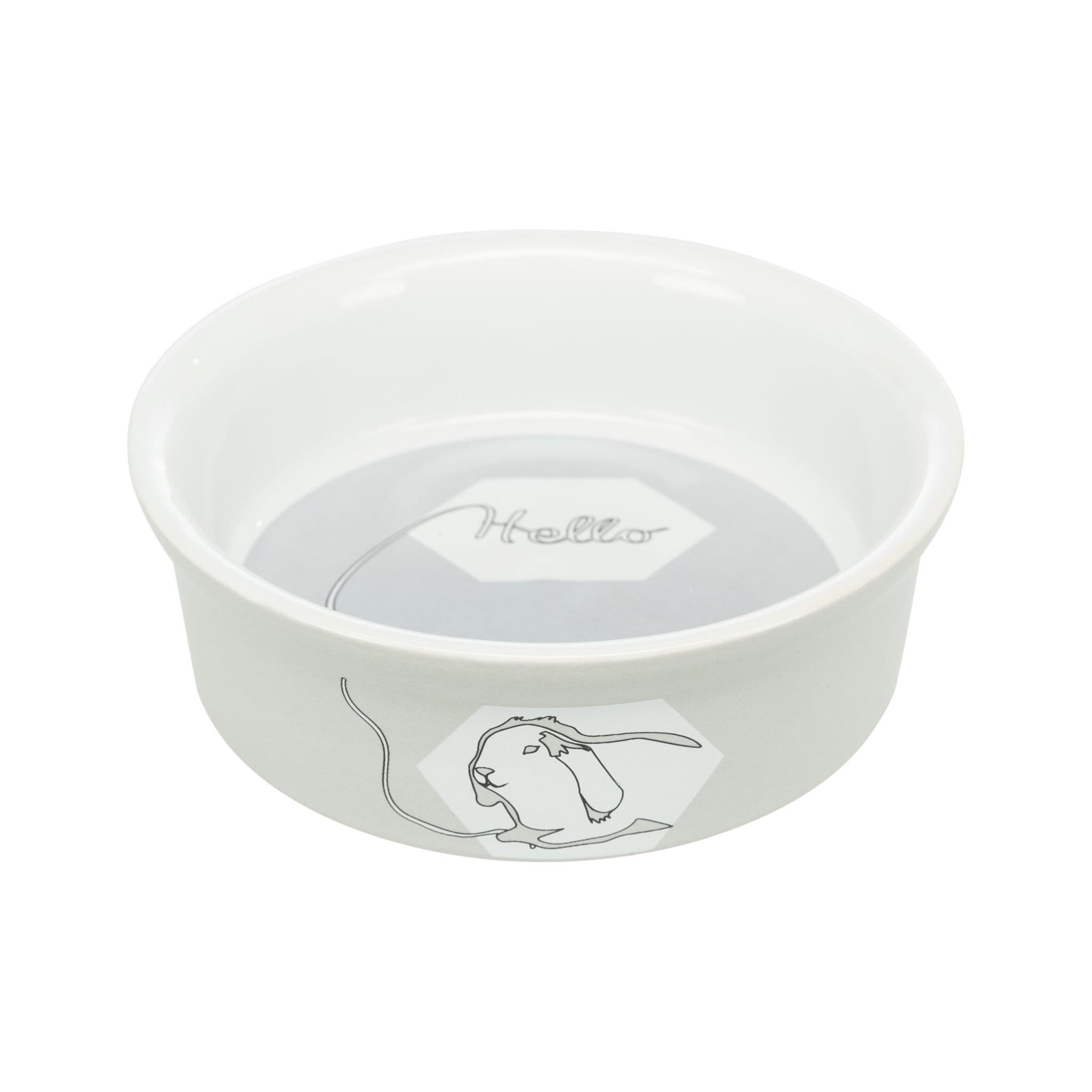 Trixie miska dla królika ceramiczna/z nadrukiem ø 11 cm 240 ml