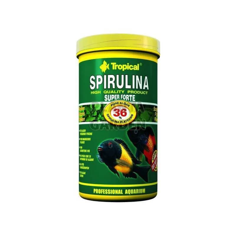 Tropical Super Spirulina Forte 36% karma dla ryb 250 ml