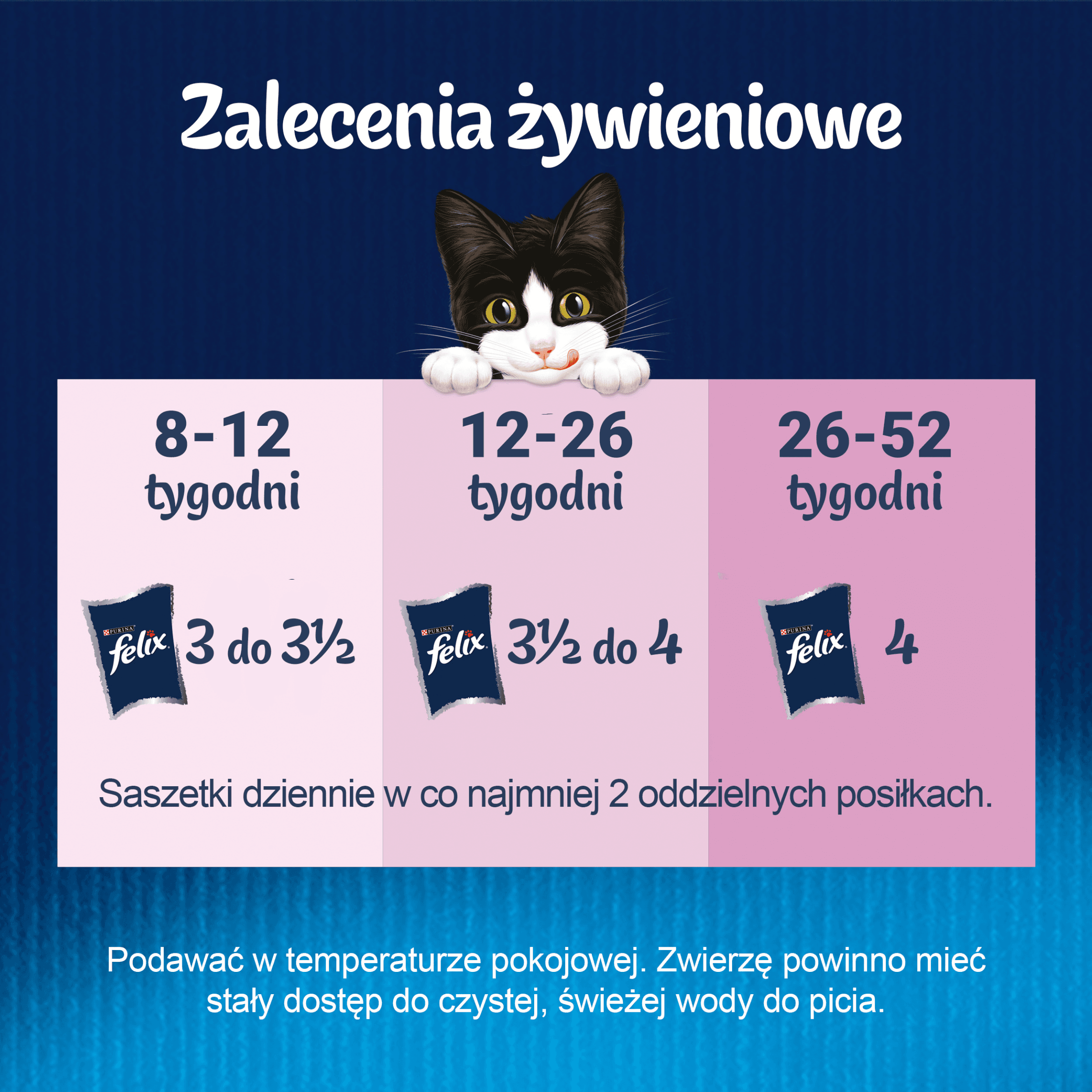 Felix Fantastic Junior saszetki dla kota karma mokra Kurczak 1 szt. 85 g