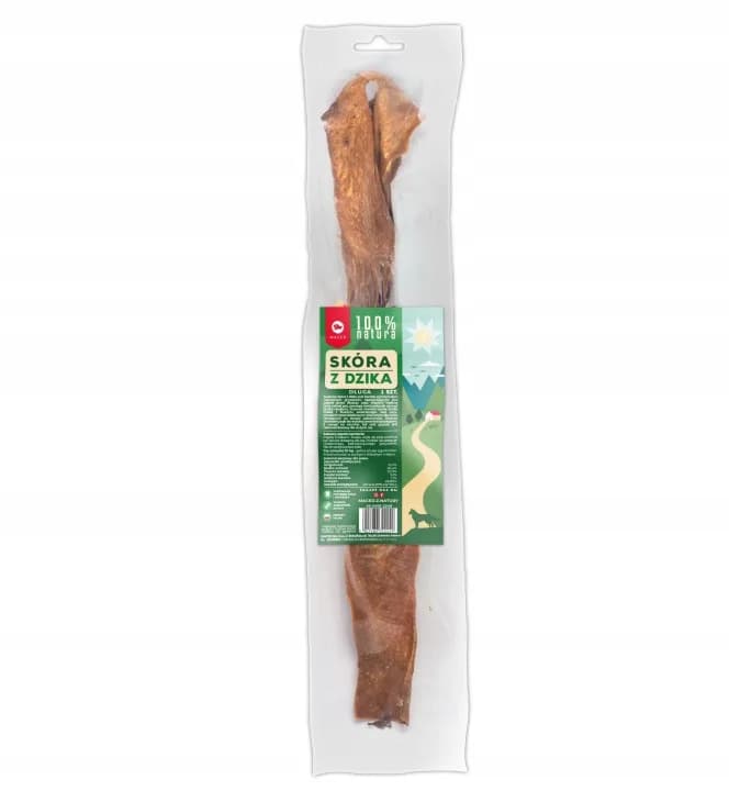 Maced Gryzak dla psa Skóra Dzika Przysmak 100% Naturalny BARF krótka – długa