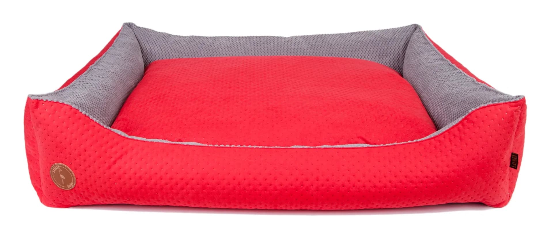 Lauren Design Legowisko pikowane Cezar dla psa i kota – brązowy, 60 × 50