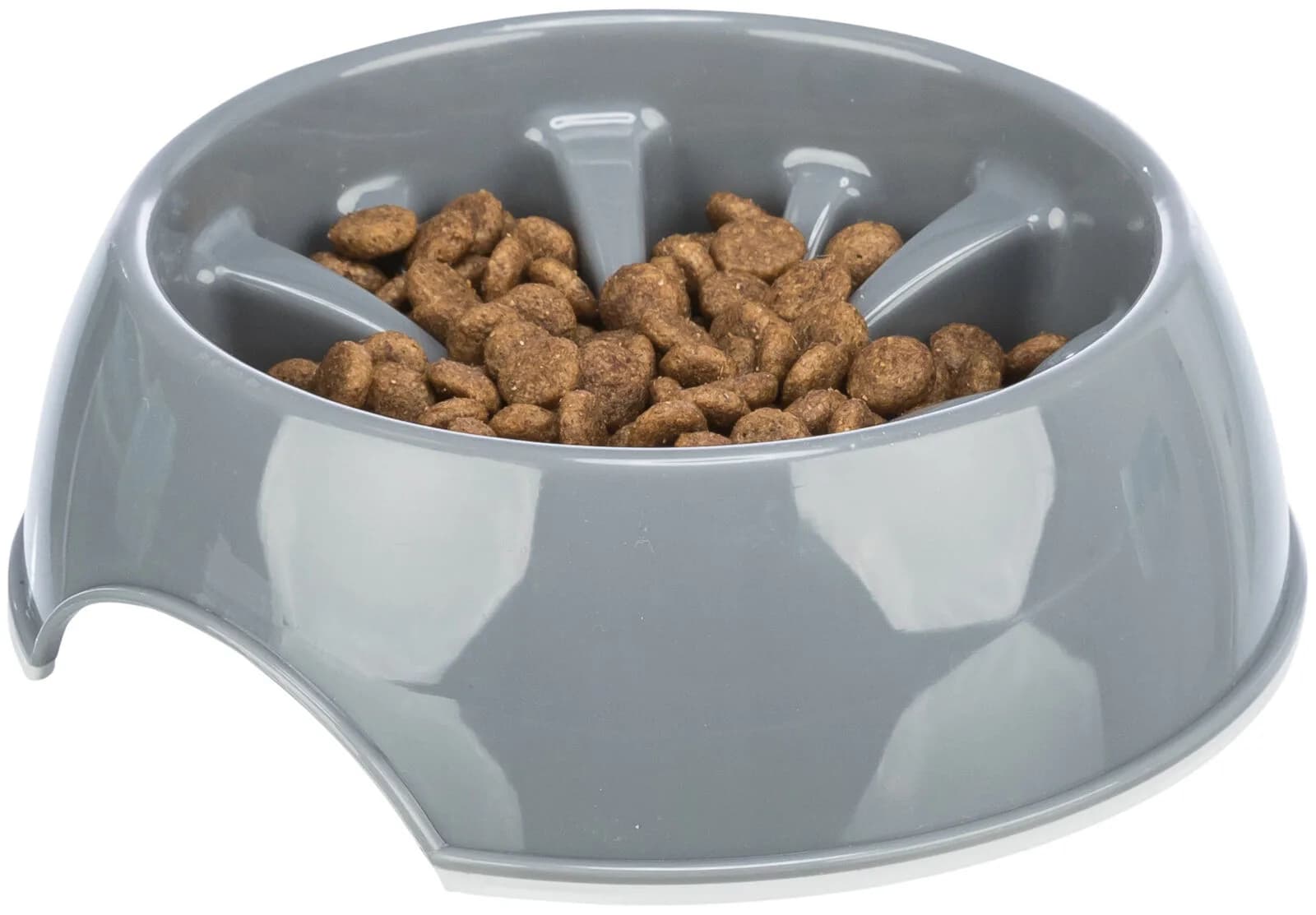Trixie Slow Feeding, miska, dla psa/kota – 0,3 l, ø 16 cm