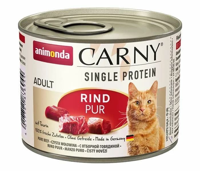 Animonda Carny Single Protein Puszka Wołowina dla kota