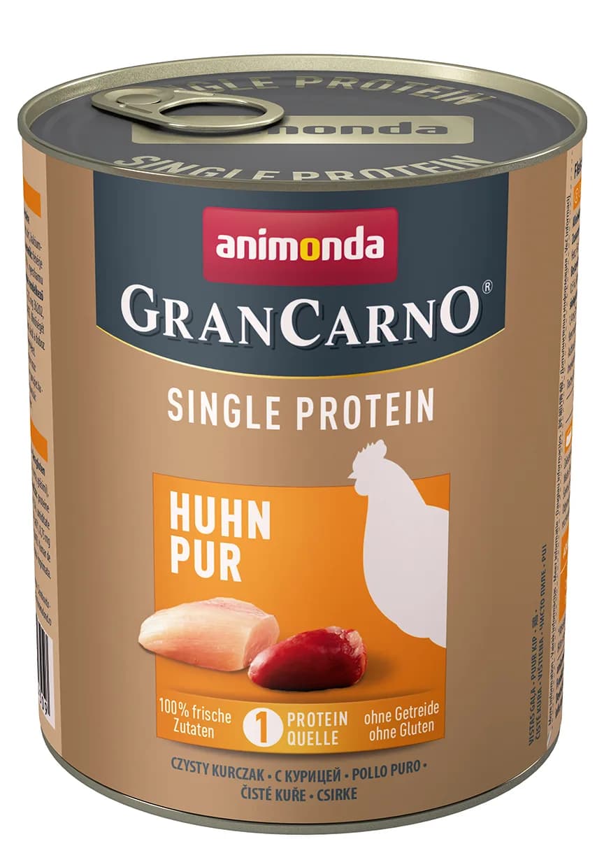 Animonda Grancarno Single Protein puszka kurczak dla psa