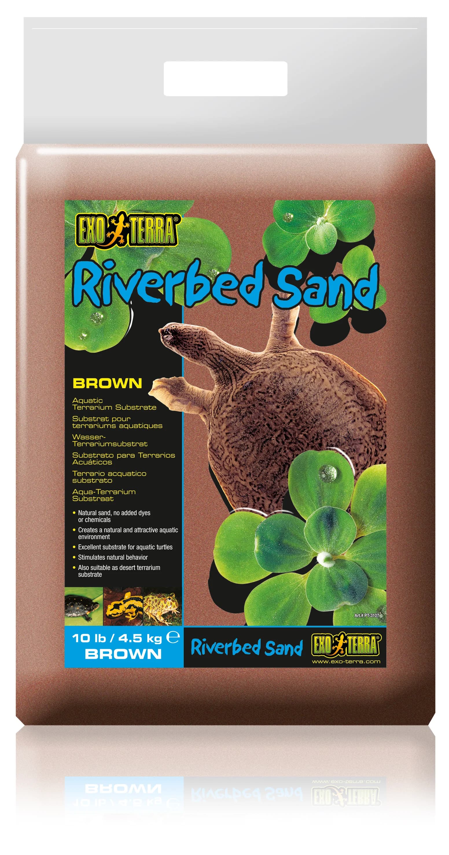 Exo-Terra Podłoże dla żółwi wodnych Riverbed Sand 4,5 kg
