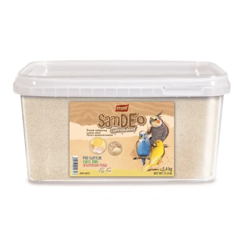 Vitapol Piasek dla ptaków cytrynowy – 5,4 kg