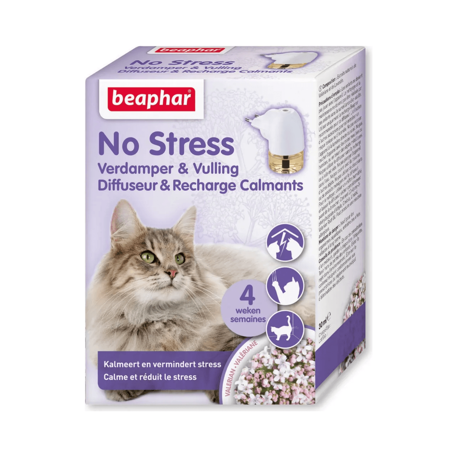 Beaphar Aromatyzer behawioralny No Stress dla kota 30 ml