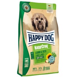 Happy Dog NaturCroq Mini karma sucha jagnięcina i ryż dla psa