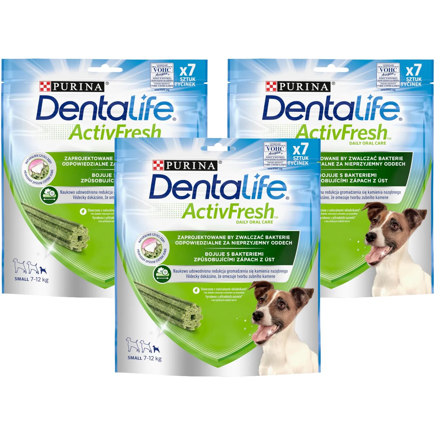 Dentalife ActivFresh Przysmak dla psów ras małych dla psów – dla psów 7-12 kg