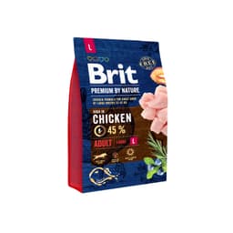 Brit Premium By Nature Adult Large sucha karma dla psa z kurczakiem