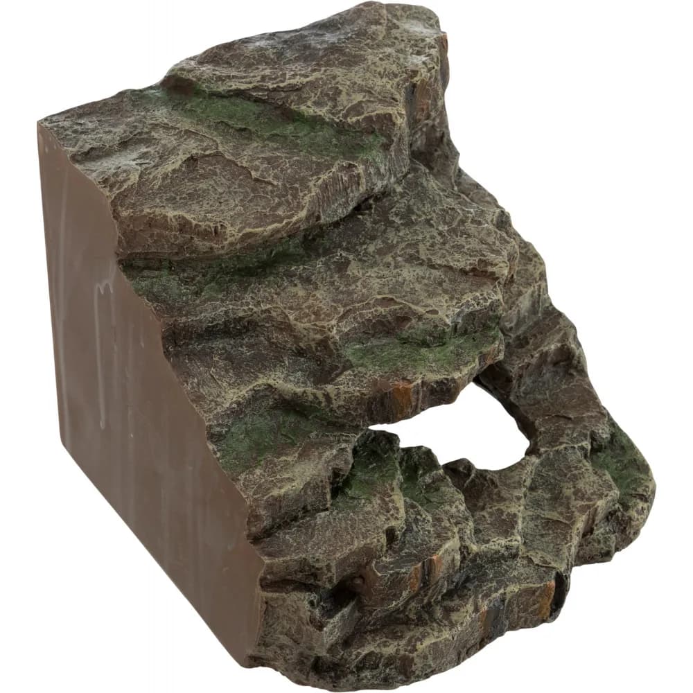 Trixie Skałka narożna z jaskinią i platformą – 14 × 11 × 14 cm