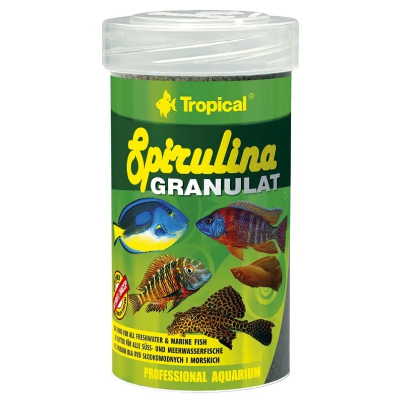 Tropical Spirulina granulat 100 ml