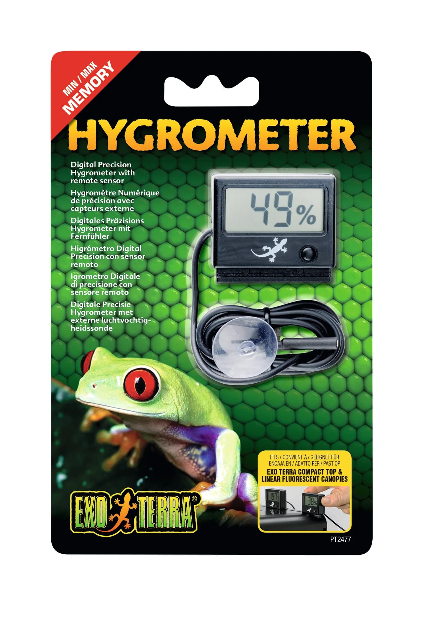 Exo-Terra Higrometr elektroniczny do terrariów